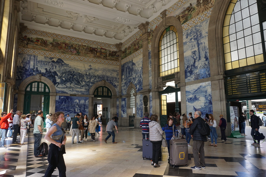 La gare de São Bento