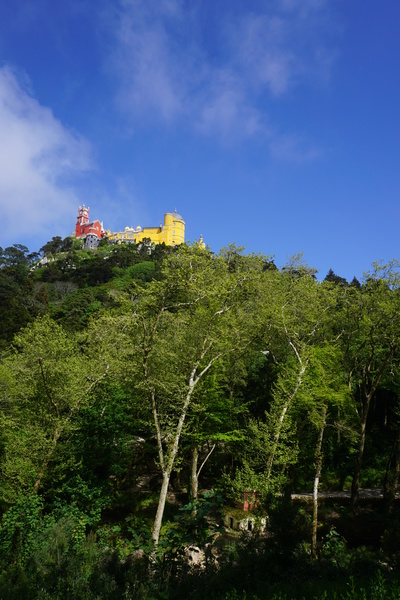 Le palais de Pena, il n'y a plus qu'à monter&nbsp;!&nbsp;:)