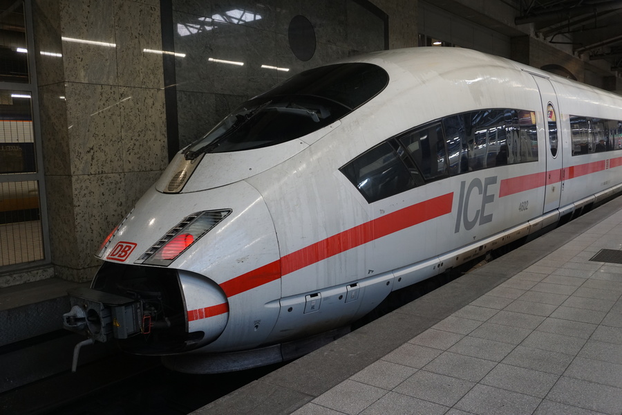 Le DB ICE Bruxelles - Cologne