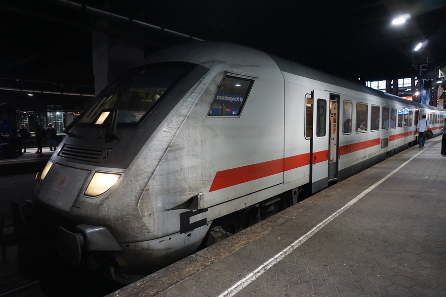 Le DB IC Cologne - Hambourg