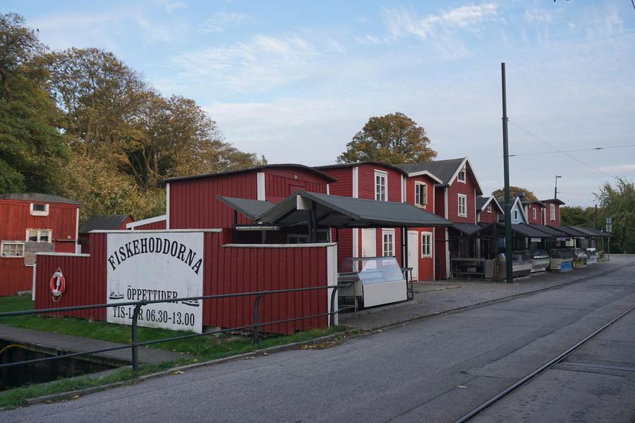 Le marché aux poissons