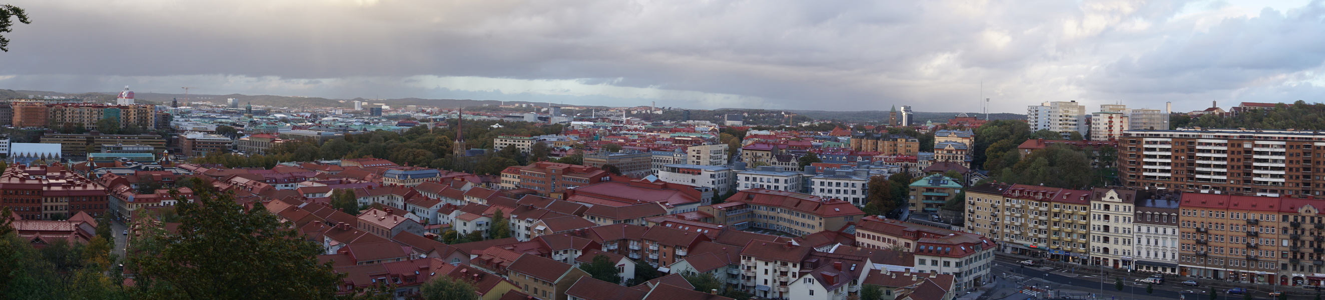 Vue depuis Skansen Kronan